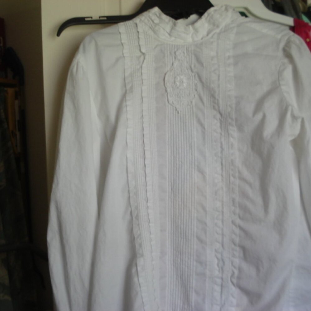 Vintage Ladies Blouse long sleeve- size 14